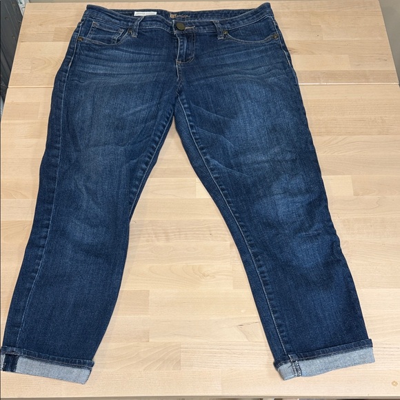 Kut from the Kloth Indigo‎ cropped Jeans - Picture 6 of 7